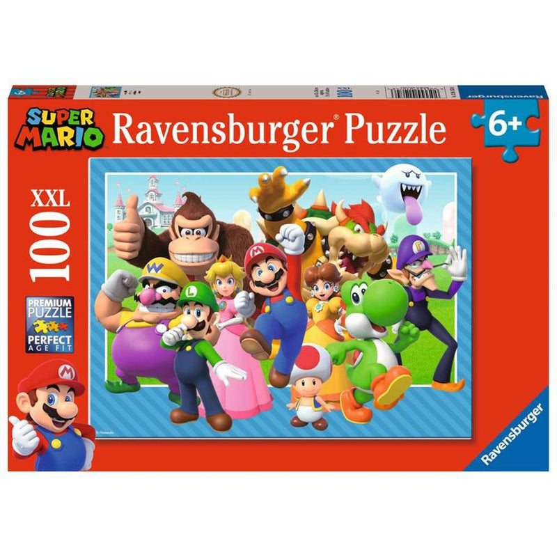 Afbeelding laden in galerijviewer, Ravensburger puzzel super mario 100 xxl stukjes
