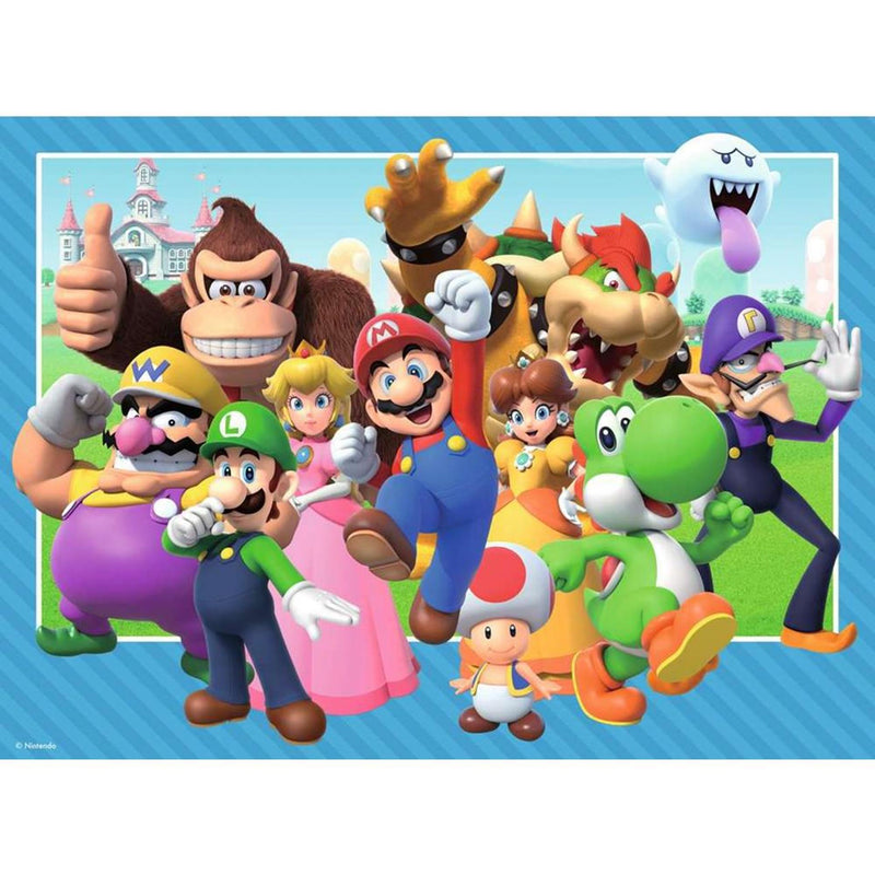 Afbeelding laden in galerijviewer, Ravensburger puzzel super mario 100 xxl stukjes
