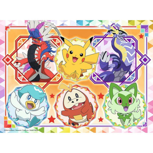 Ravensburger puzzel pokã©mon - legpuzzel - 100 xxl stukjes