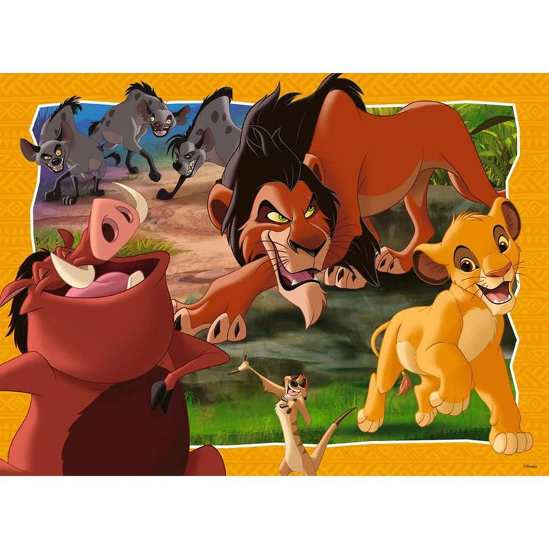 Afbeelding laden in galerijviewer, Ravensburger puzzel lion king 200 xxl stukjes
