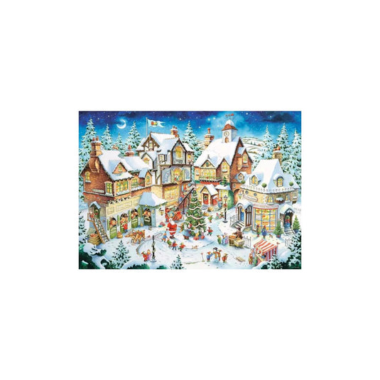 Ravensburger puzzel christmas village 1000 stukjes