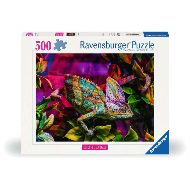 Afbeelding laden in galerijviewer, Ravensburger puzzel chameleon 500 stukjes
