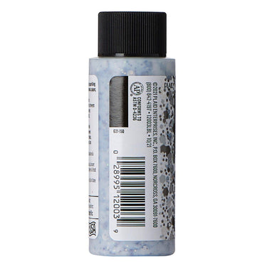 Folkart • glitterific pop acrylic paint silver lining 59ml