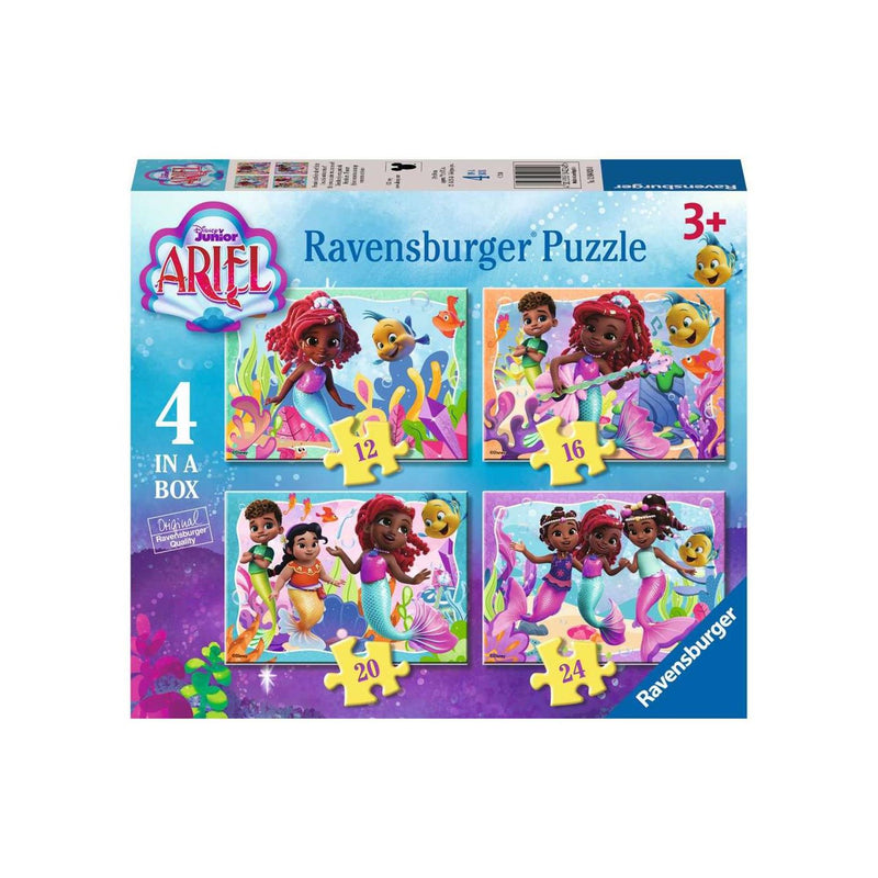 Afbeelding laden in galerijviewer, Ravensburger puzzel disney ariel - legpuzzel - 12, 16, 20, 24 stukjes
