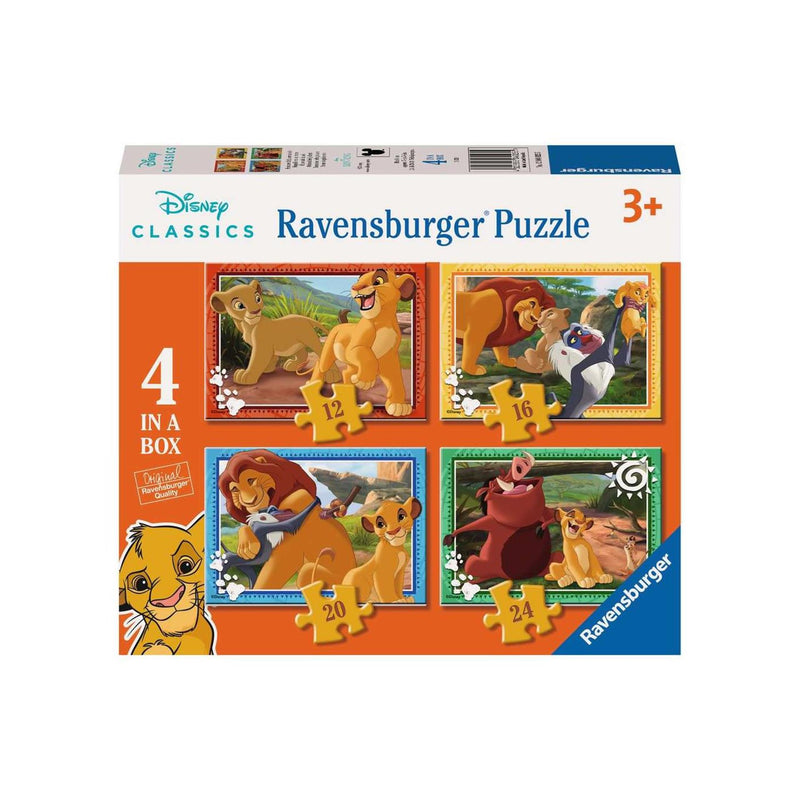 Afbeelding laden in galerijviewer, Ravensburger puzzel the lion king - legpuzzel - 12, 16, 20, 24 stukjes
