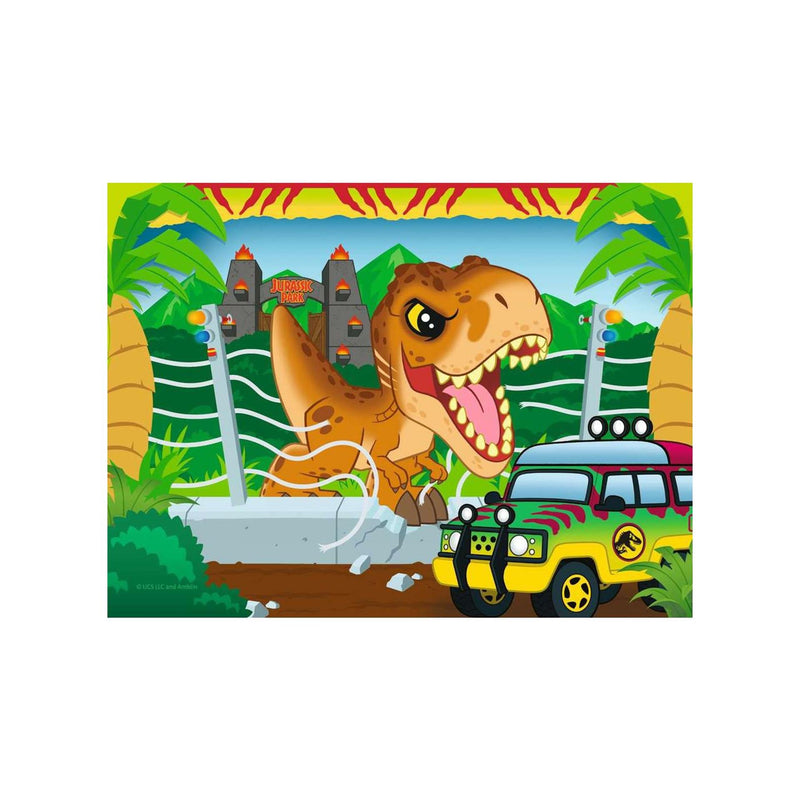 Afbeelding laden in galerijviewer, Ravensburger puzzel jurassic world explorers - legpuzzel - 12, 16, 20, 24 stukjes
