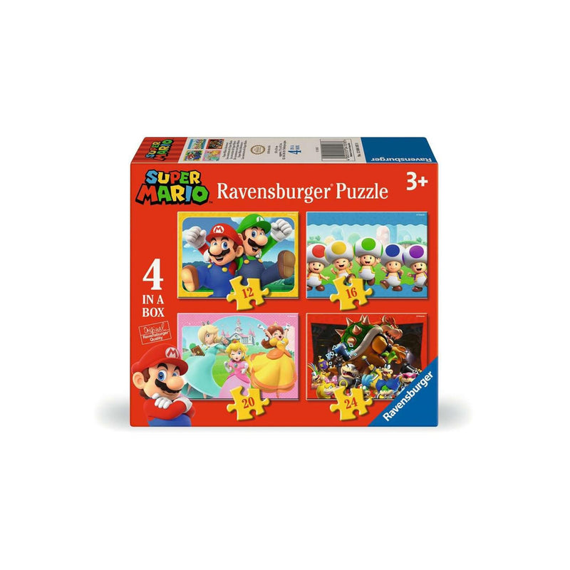 Afbeelding laden in galerijviewer, Ravensburger super mario 4-in-1 puzzel
