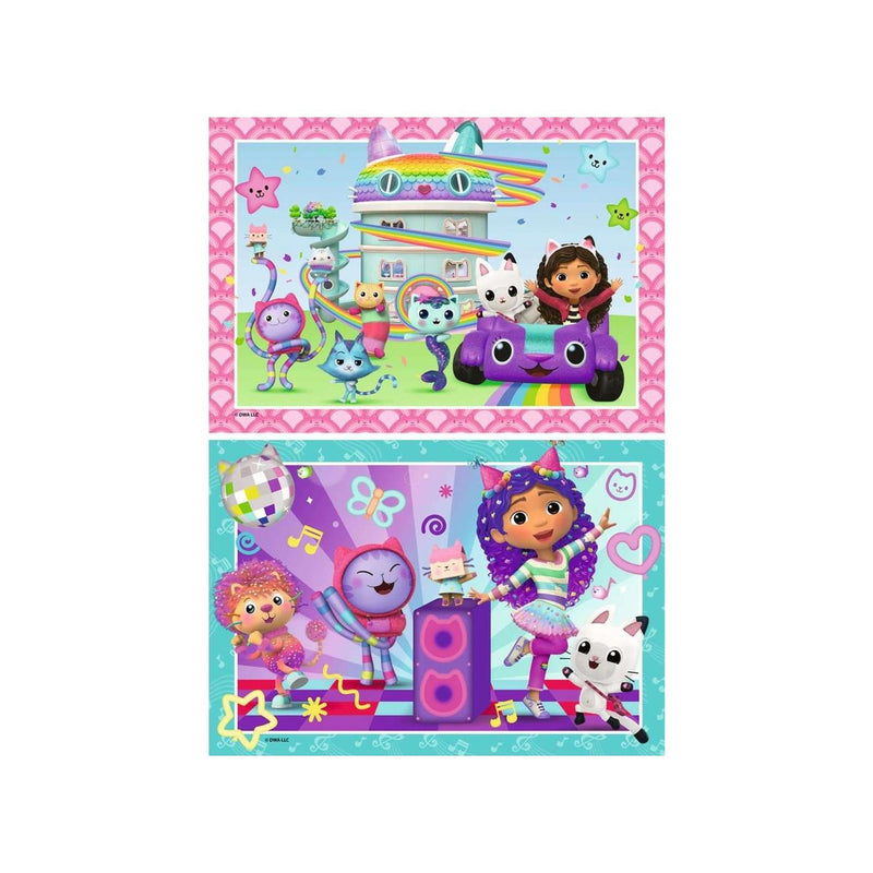 Afbeelding laden in galerijviewer, Ravensburger puzzel gabby's dollhouse 2x24 stukjes
