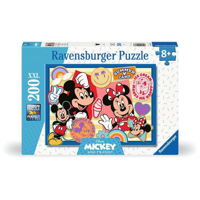 Afbeelding laden in galerijviewer, Ravensburger puzzel mickey minnie 200 xxl stukjes

