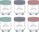 Kilner - set van 6 voorraadpotten voor babyvoeding - glas - silicone deksels - 6 x 190 ml
