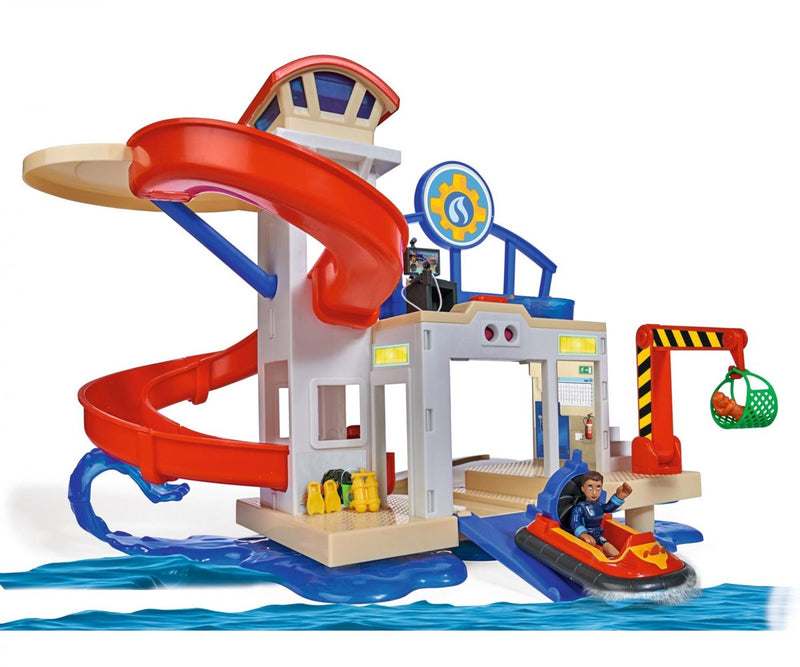 Afbeelding laden in galerijviewer, Simba brandweerman sam ocean rescue station speelset met accessoires.
