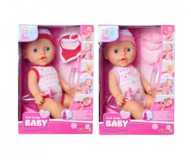 New born baby pop drinken en plassen simba 30 cm