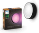 Philips hue outdoor daylo wandlamp white and color ambiance gëintegreerd led zwart 15w ip44
