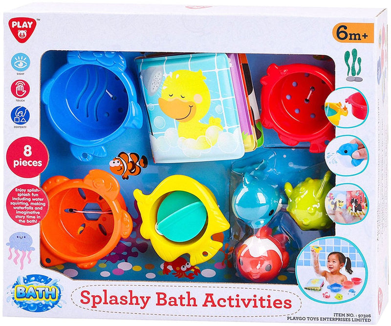 Afbeelding laden in galerijviewer, Play go splashy badspeelgoed - 8dlg.

