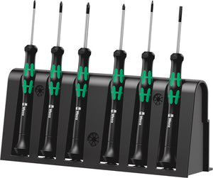 Wera 6-delige micro schroevendraaierset + houder - 2050 6
