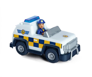 Simba brandweerman sam politie 4x4 jeep speelgoedauto met figuur.