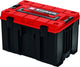 Einhell e-case m systeemkoffer - max. laadvermogen: 90 kg - universeel opbergen en transporteren van accessoires en gereedschap - stapelbaar - koppelbaar