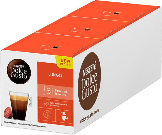 Nescafe dolce gusto nescafé dolce gusto capsules lungo - 48 koffiecups voor 48 koppen koffie