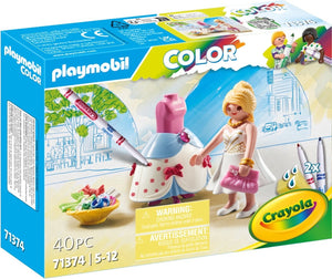 Playmobil color modieuze jurk - 71374
