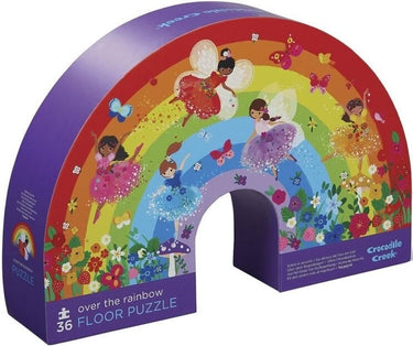 Crocodile creek gevormde puzzel over the rainbow - 36 stukjes.