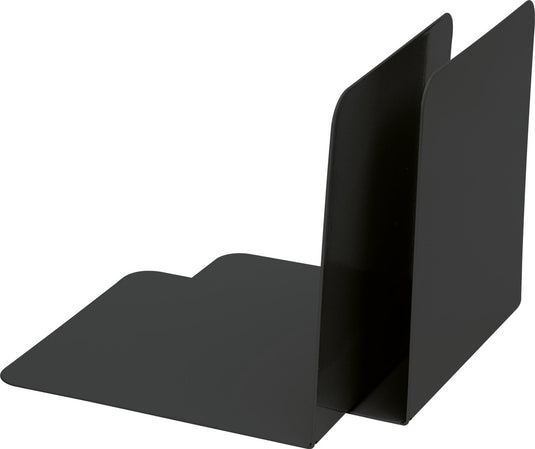 Alco boekensteun 85x140x140mm metaal 2 stuks in doos zwart