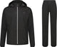Agu go regenpak essential unisex - zwart - l - dames heren - waterdicht ademend