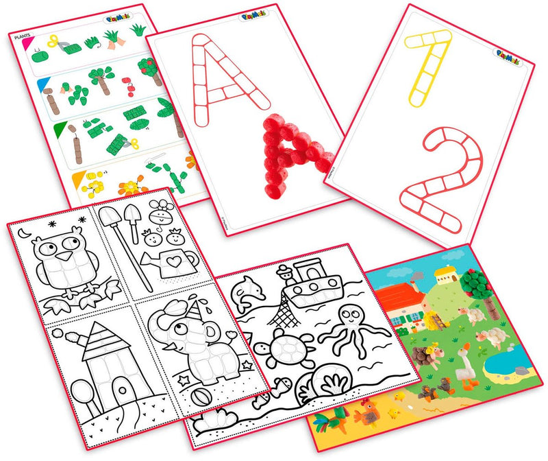 Afbeelding laden in galerijviewer, Playmais eduline classic instructieboek
