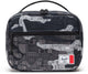 Herschel lego pop quiz lunch box - abstract bricks black