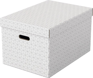 Esselte opbergdoos 628286 large 55 l wit