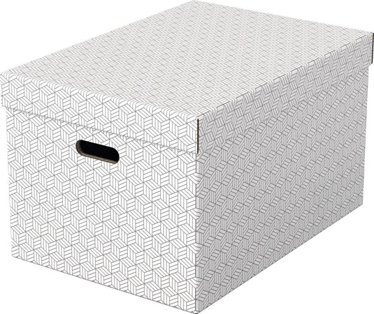 Esselte opbergdoos 628286 large 55 l wit