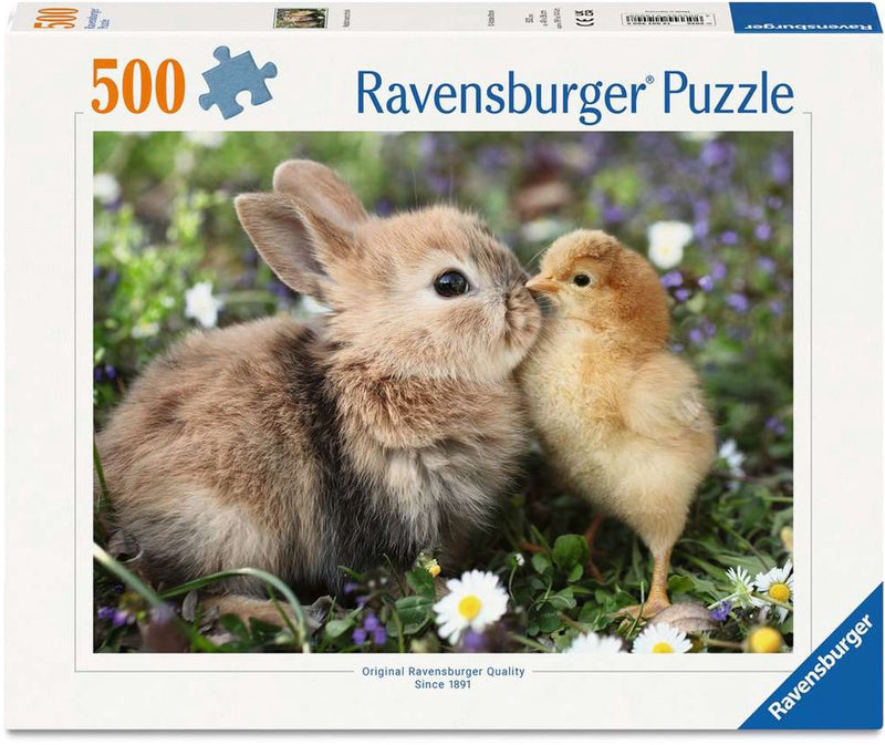 Afbeelding laden in galerijviewer, Ravensburger – rabbit and chick – legpuzzel – 500 stukjes
