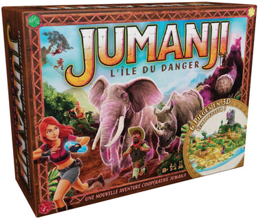 Spin master games jumanji stampede coöperatief bordspel, 3d-avonturenspel gebaseerd op de actie-komediefilm, spelletjesavond met het hele gezin