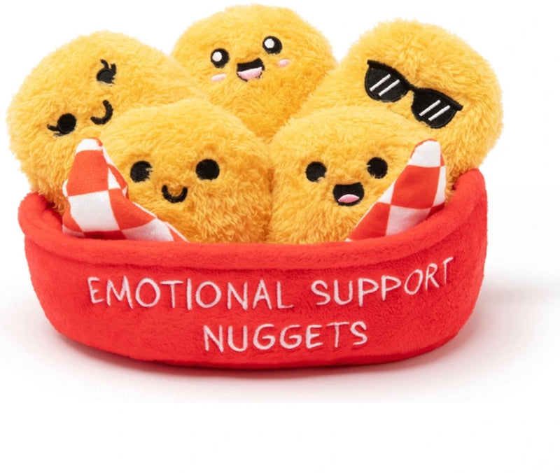 Afbeelding laden in galerijviewer, Just play emotional support nuggets knuffels - 6dlg.
