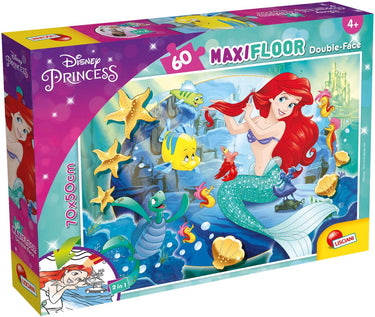Lisciani disney puzzle df maxi floor 60 little mermaid