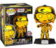 Funko star wars - retro series pop! c3po 9 cm verzamelfiguur - multicolours