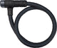 Abus kabelslot microflex 6615k 85 scll - fietsslotset met houder scll voor de zadelklembout van de fiets - 15 mm - security level 5 - zwart