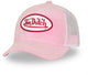 Von dutch - snapback trucker cap kylie | one size | verstelbaar | druksluiting - roze wit
