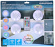 Kleurveranderende draadloze ledlamp, set van 4
