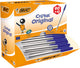 Bic balpen cristal medium 0,4 mm 100 stuks blauw