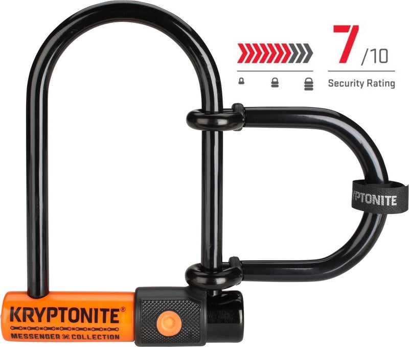 Afbeelding laden in galerijviewer, Kryptonite merkloos fiets u-slot beveiliging - compact en robuust
