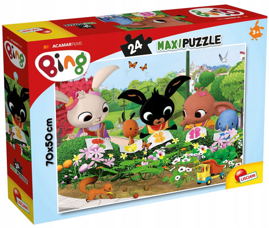 Lisciani puzzle maxifloor 24 bing - osserviamo la natura!
