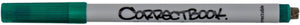 Correctbook pen - fineliner groen - 0.6mm - voor uitwisbaar notitieboek