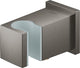 Grohe euphoria cube douche wandaansluitbocht met wandhouder - hard graphite - 26370al0