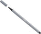 Stabilo pen 68 - viltstift - donker grijs (68 96)