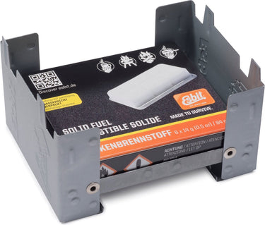 Esbit brander pocket stove s - incl 6x14 gr blokjes - compact
