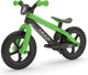 Chillafish loopfiets 2 jaar met voetsteun en voetrem - groen - lichtgewicht loopfiets jongens en meisjes tot 5 jaar met verstelbaar zadel en 12 rubberskin banden voor extra grip binnen en buiten - model bmxie 2