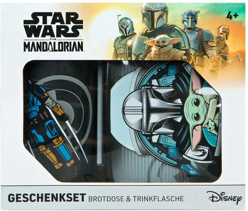 Afbeelding laden in galerijviewer, Undercover star wars serie - lunchbox en fles set - zwart - 500ml
