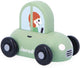 Janod - cross roads - houten groene auto