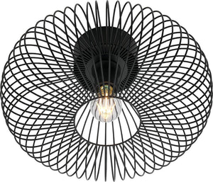 Nordlux beroni-plafondlamp-e27-metaal-zwart