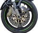 Foliatec pin-striping 'racing' voor velgen neon-groen - breedte = 7mm: 14x 41cm